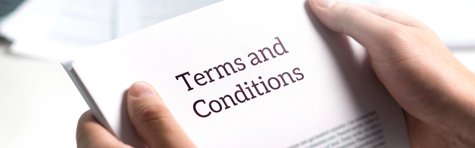 Terms and Conditions